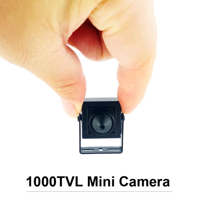 

Analog Camera 1000TVL CVBS camera small peephole lens 25x25mm size metal mini box