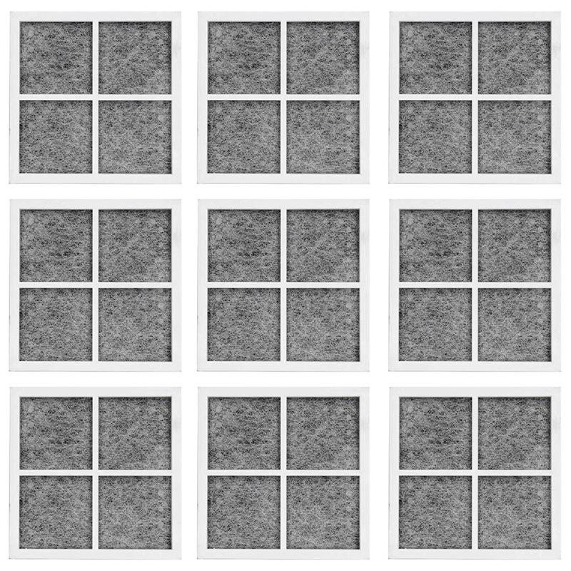 

9Pcs LT120F Replacement Air Filter for LG Refrigerator, Replace 469918 ADQ73214404