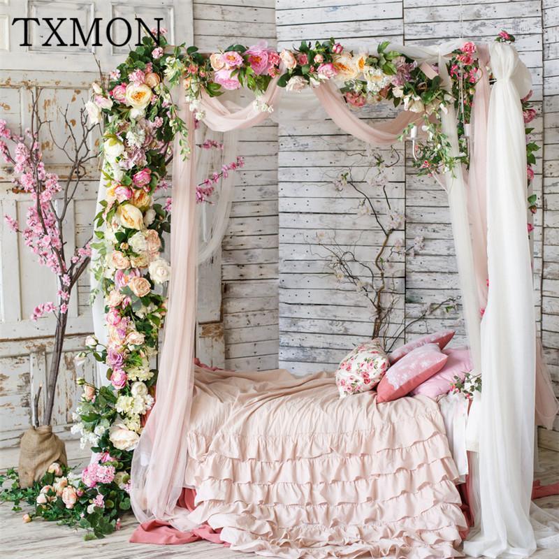 

Gorgeous wedding silk Flower row props simulation fake flower arch wedding arrangement T Taiwan road lead decoration1, Blue