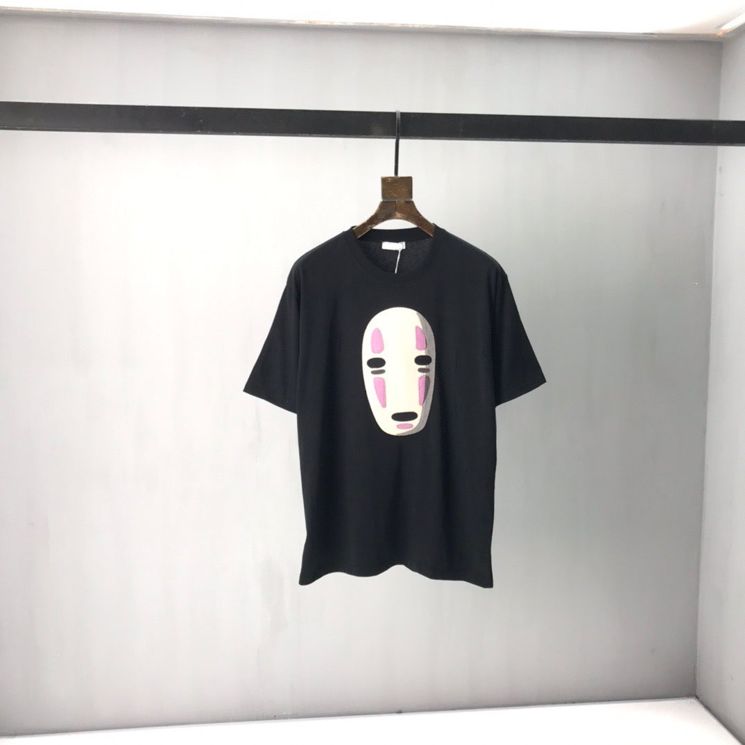 

2021ss spring and summer new high grade cotton printing short sleeve round neck panel T-Shirt Size: -l-xl-xxl-xxxl Color: black white bg4r55rbn