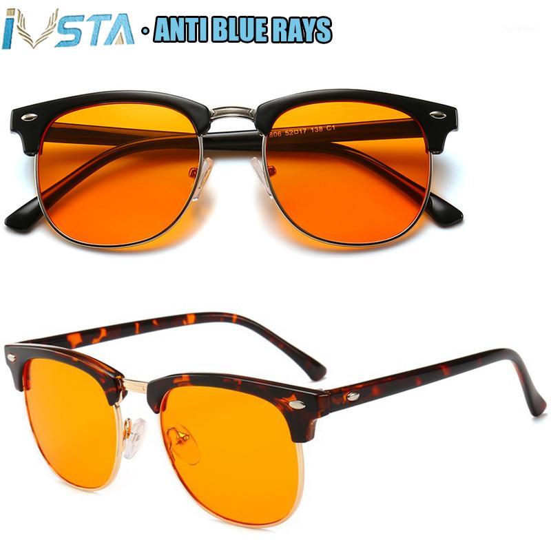 

IVSTA Blue Light Blocking Glasses Blocks 95% Anti Blue Ray Gaming Glasses Computer Smartphone TV Minus Eye Starin1