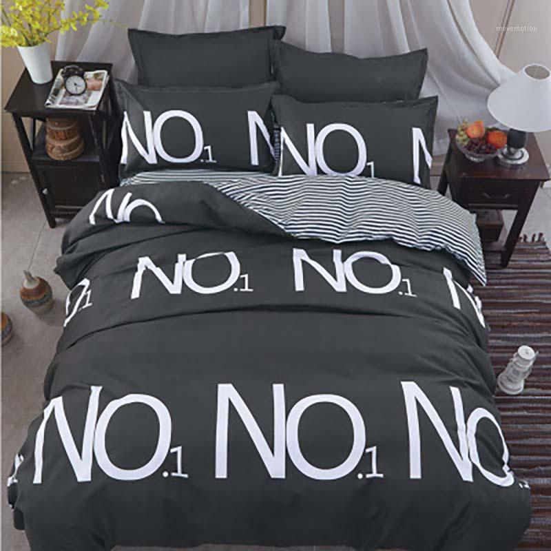 

Nordic Fashion Printing Duvet Cover Pillowcase 3pcs Sets for Single Double Queen King Size Bedding Set Quilt Covers (No Sheet)1, 02