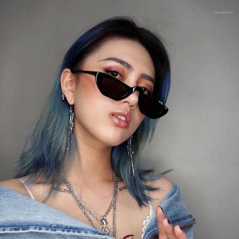 

Unique Cat Eye Sunglasses Women Brand Designer 90s Vintage Leopard Narrow Cateye Sun Glasses female Shades UV400 Lunettes De Sol1