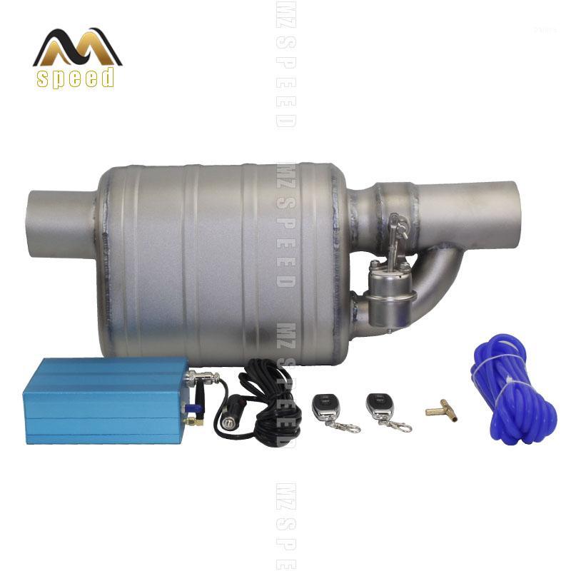 

Car accessories Muffler pneumatic valve titanium alloy exhaust pipe remote control valve muffler Left and right1