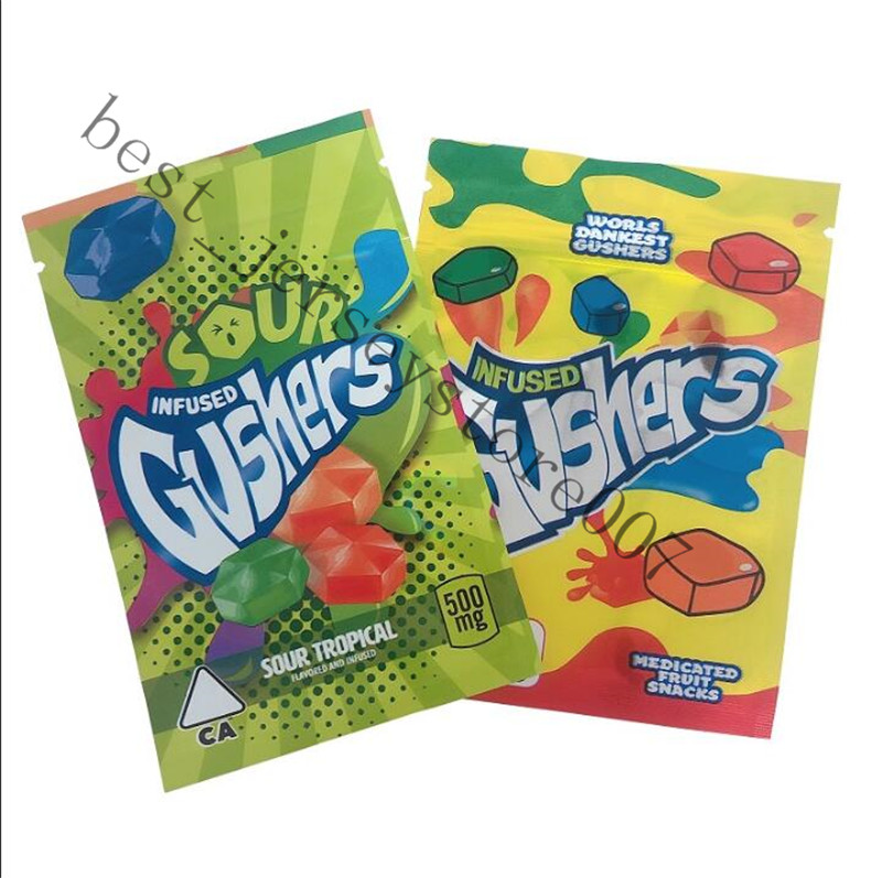 

500mg WARHEADS Bag Hot Selling Sour Sweet Fruity Medicated Chewy Cubes Edibles Gummies Warheads Candy Package Bags t2021tt