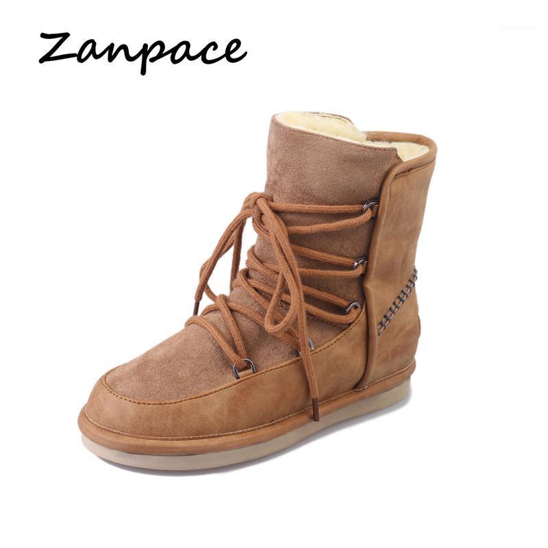 

Boots 100% Wool Snow Women Winter Warmer Casual Women's Joker Middle Tube Plush Suede Female Shoes1, Black