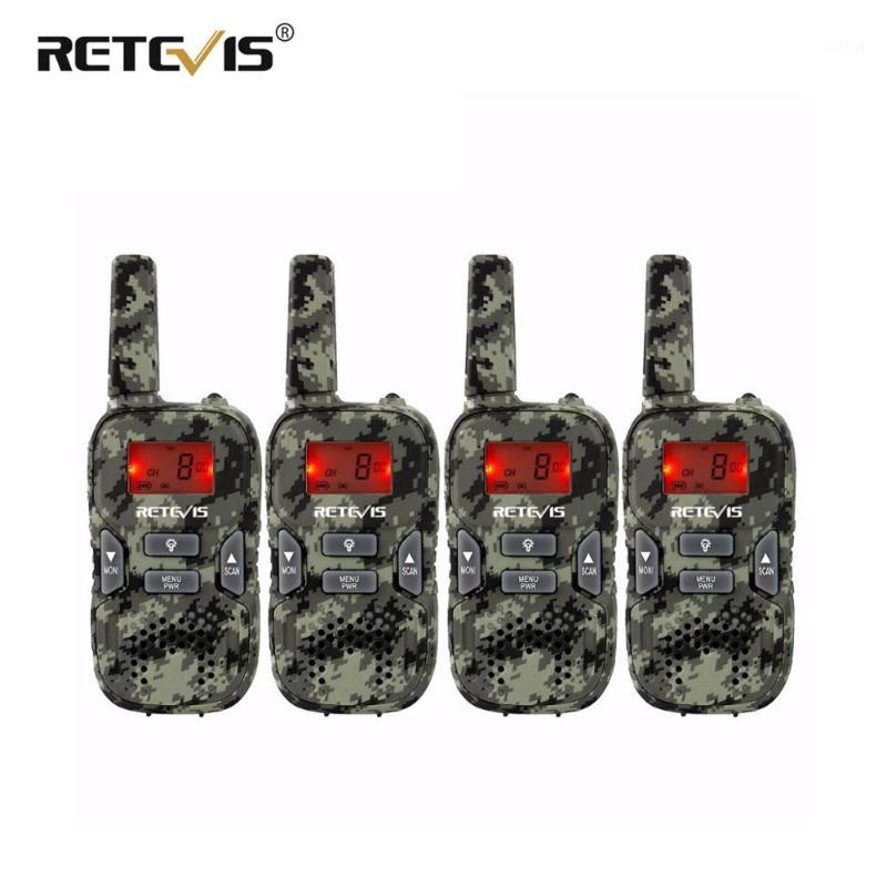 

Camouflage Mini Walkie Talkie 4 pcs Kids Radio Retevis RT33 8CH 0.5W PMR446 VOX LCD Display USB Charging Two-way Amateur Radio1