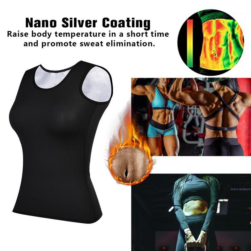 

Fitness Sports Vest Exercise Shapers Tops Training Sweat Sleeveless Shirt Neoprene Clothes Vests Slimming Women -4XL1
