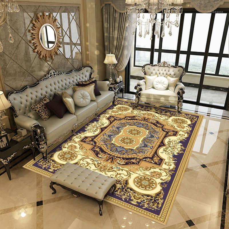 

Sofa Bedroom Rectangle Rug European Classical Carpet Home Decor Living Room Mat Area Rug For Kitchen1, Zb-11