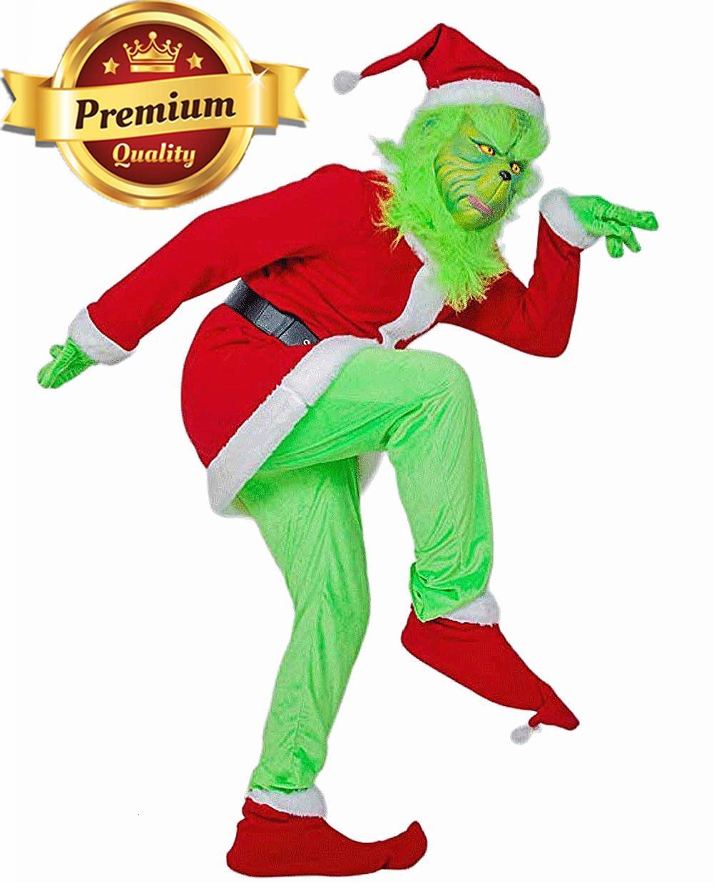 grinch santa costume