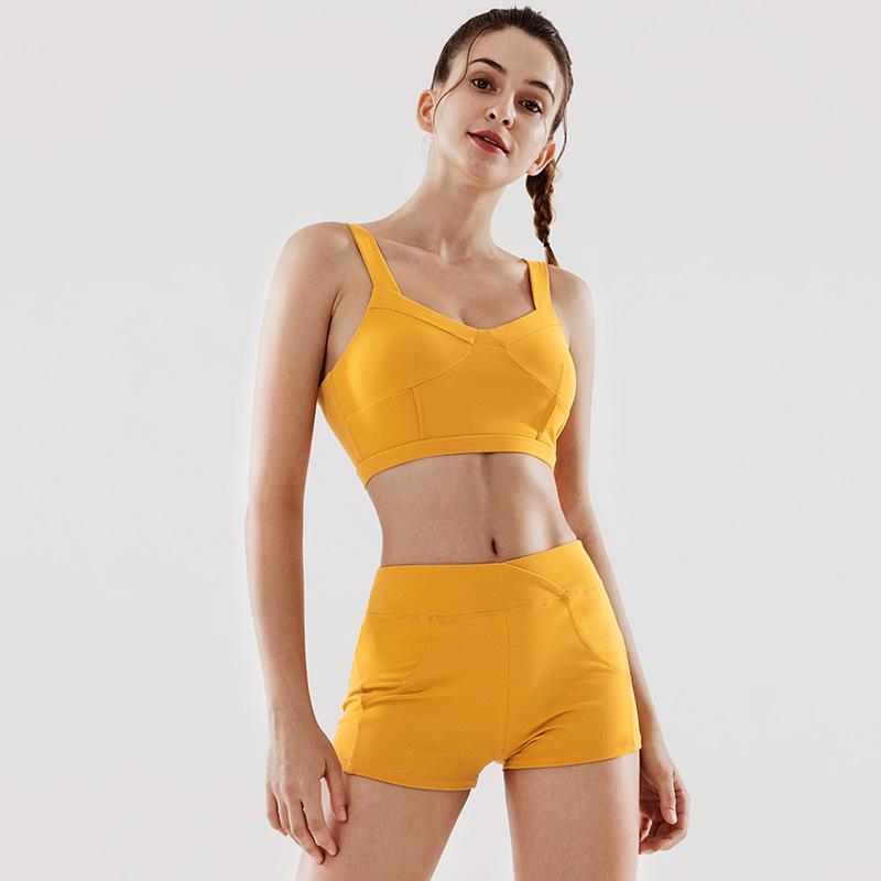 

Short Stitched Sport Set Women Summer Clothes Two 2 Piece Crop Top Bra Shorts Sportsuit Workout Outfit Fitness Gymwear Yoga Sets, Blue