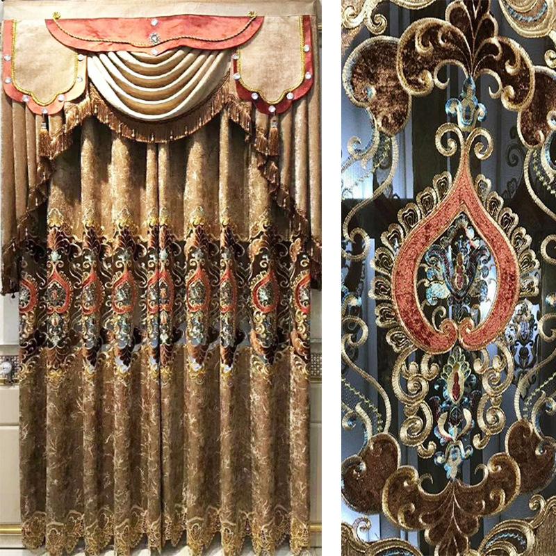 

Bedroom Window Curtains for Living Dining Room High-grade Contracted Europe Type Shade Custom, Tulle