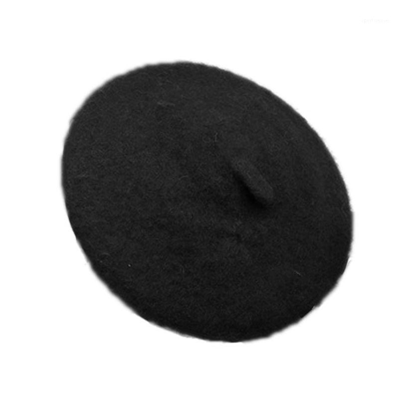 

Solid color Pet Fashion Beret Dog Warm Cute Hood All- Headpiece E56E1, Black