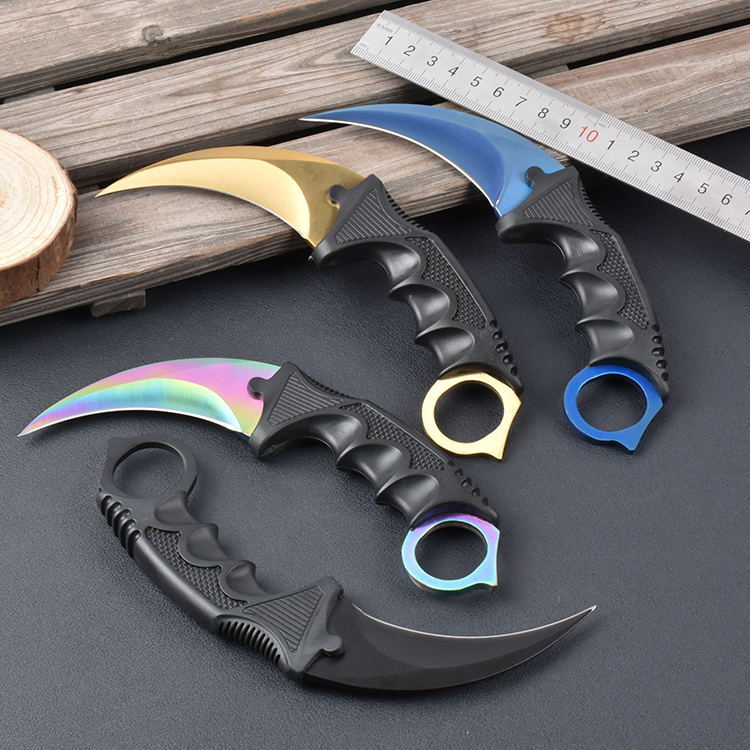 

Factory Direct Sales CSGO Game Cutting Blade Outdoor Knife Portable Cutting Blade Game Cutting Blade Wolf War Outdoor