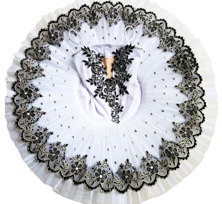 

2021 New Songyuexia Professional ballet pattern Swan Lake White Dance Dress girl classic ballet pattern boy skirt