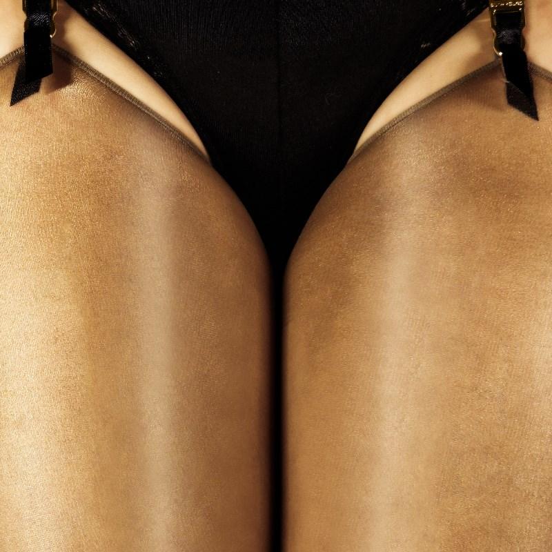 

Retro Sexy Thigh High Stockings Women Nylons Stay-up Shimmery Glossy Sheer Pantyhose Stockings Black, Champagne