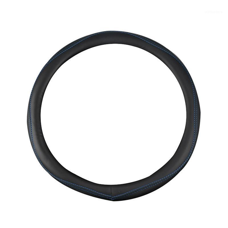 

Steering Wheel Covers Universal PU Leather Fit Four Seasons Interior Accessories Black Breathable Driver Car Protector Fluffy