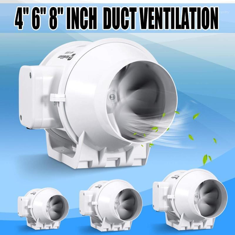 

220V Exhaust Fan 4'' 6'' 8'' Vent Inline Ventilation Tube Duct Fan Air Blower Double Speed Controller Pipe Turbo1