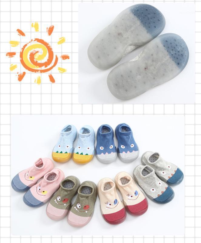 

Toddler Indoor Sock Shoes Cotton Boy Girl Non-slip garter rubber bottom Floor Anti-slip Slippers Baby's Outdoor Breathable Shoes1, 01