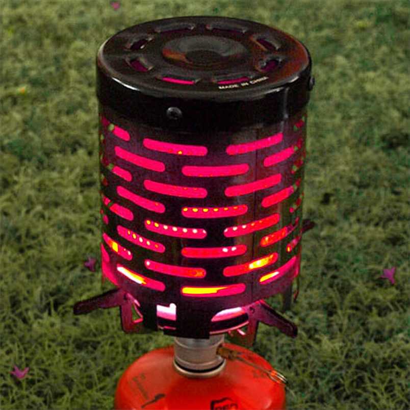 

Outdoor Portable Gases Heater camping supplies Warmer Stoves Heating Cover gas Heater Camping Stove Accessories 211224