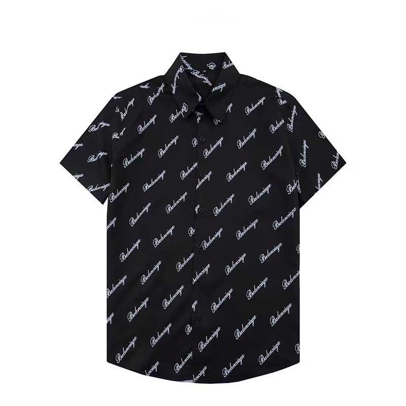 

Summer printed logo letter cotton Men's T-Shirts Loose and simple crew neck short sleeves for lovers leisure time Polo shirt %100, Multi