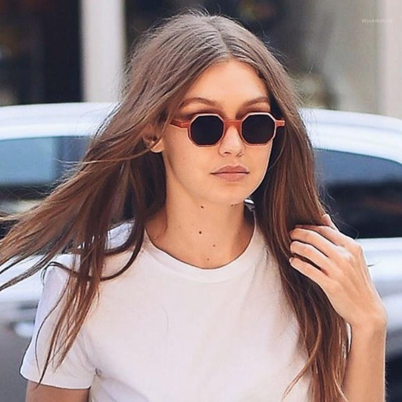 

New Octagon Unique Small Sunglasses Women Men Polygonal Sun Glasses Retro Ladies Eyewears zonnebril dames occhiali da sole donna1