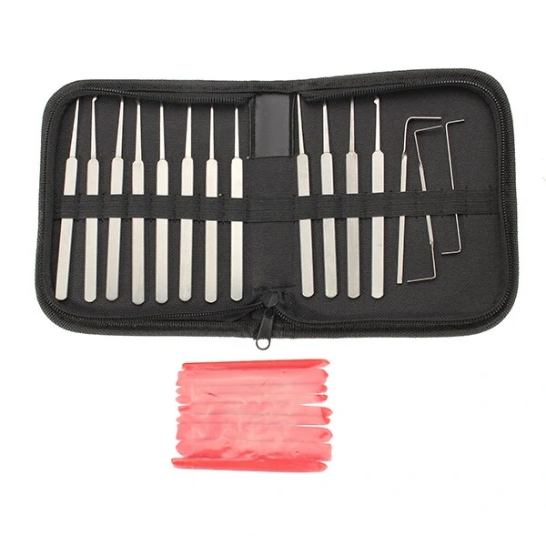 

Honest High quality aluminum alloy 12Pcs Lock Picks Set Locksmith Supplies Opener Locksmith Tools Various Transparent Locks Combination