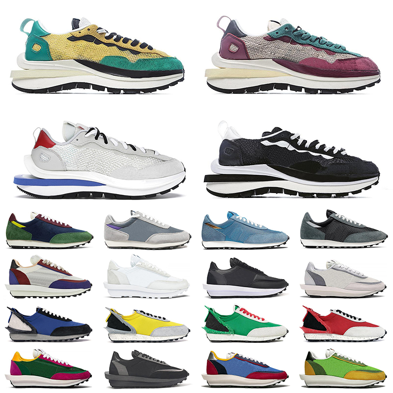 

2022 vaporwaffle men women running shoes tour yellow sail daybreak white nylon summit white blue multi mens trainer sports sneakers, College orange