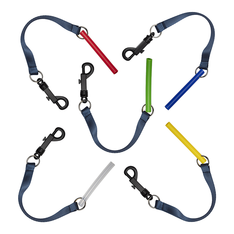 

Baby Toddler Teethers Chewable Tube Clip on 10cm Tubes Chew Toy for Autism ADHD Therapy Special Need