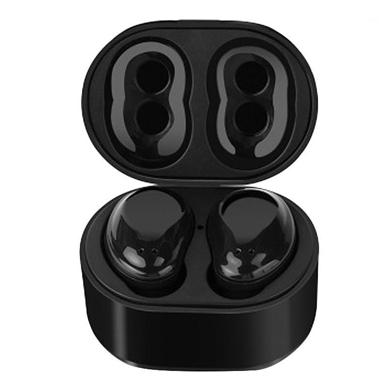 

Wireless Bluetooth Headset Waterproof Contact Mini Sports Rechargeable In-Ear Bilateral Call Bluetooth Headset (Black)1