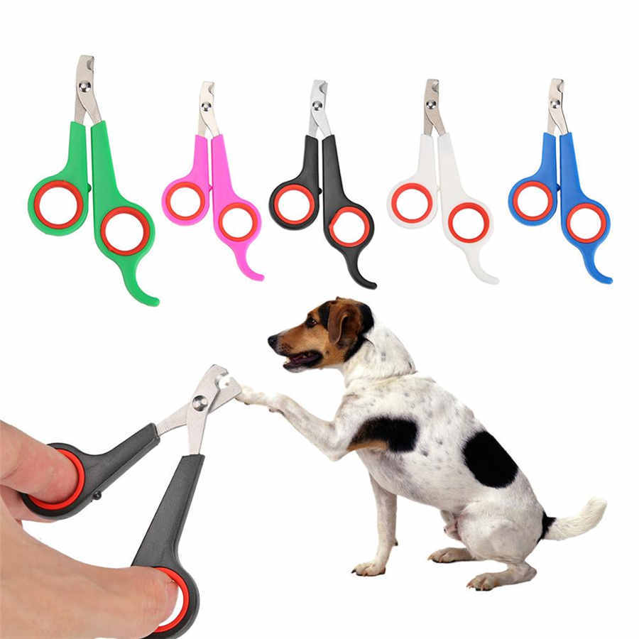 

Cat Dog Grooming Nail Clippers Puppy Nail Clipper Trimmer Cutter Stainless Steel Dogs Cats Claw Nail Scissors Pet Toe Care, Colorful