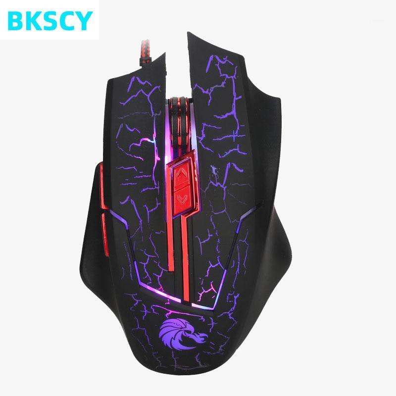 

Bkscy USB Wired Gaming Mouse 5500DPI Adjustable 6 Buttons Cable USB Optical Gamer Mouse Mice for PC Computer Laptop1