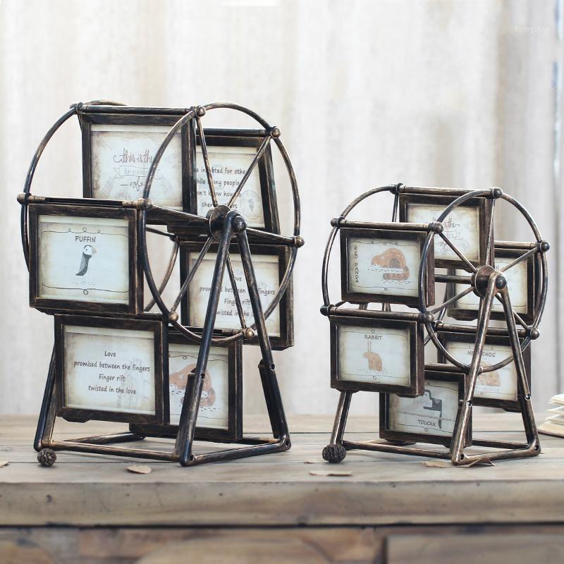 

Retro Ferris Wheel Table Frame Creative Photo Frame Decorative Home Decoration1