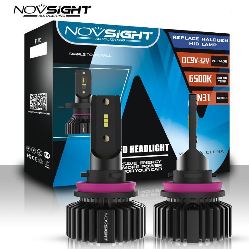 

Novsight H7 LED H4 H11 H8 H1 light bulbs for auto Mini 3 4 led headlights bulbs canbus 6500k Auto Headlights fog lights 12v1