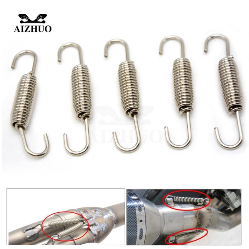 

Motorcycle Modified Exhaust Pipe Spring Mounting Springs for nmax fazer xmax 300 fz8 yzf r125 tmax 530 tmax 500