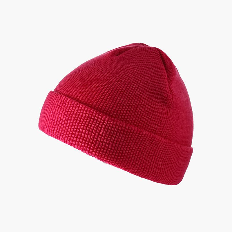 

Skullcap Winter Hats For Woman Unisex Beanies Knitted Solid Hat Girls Autumn Men Beanie Caps Warmer Bonnet meloncap Casual Cap