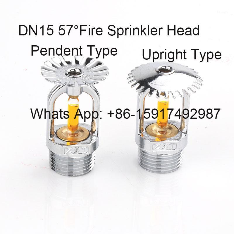

Brass 57 degree fire sprinkler head, DN15 1/2 Inch Two type sprinklers, Upright/Pendent Type1