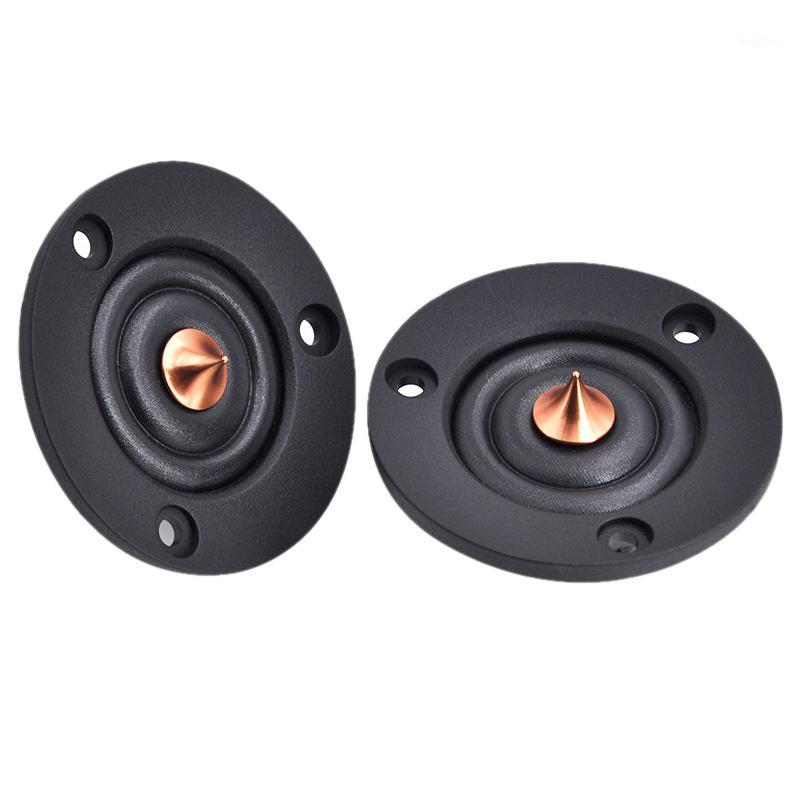 

2Pcs 2 Inch Silk e Tweeter High-End Hifi 4 Ohm 30W Passive Speaker Treble Horn Car Automobile Speakers1