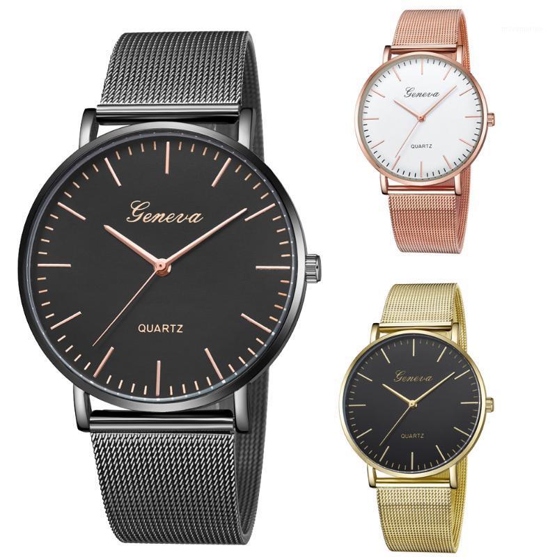 

fashion ultra thin men women watches mesh stainless steel strap high quality quartz wrist watch relogio masculino dropshipping1, Ycs00033h