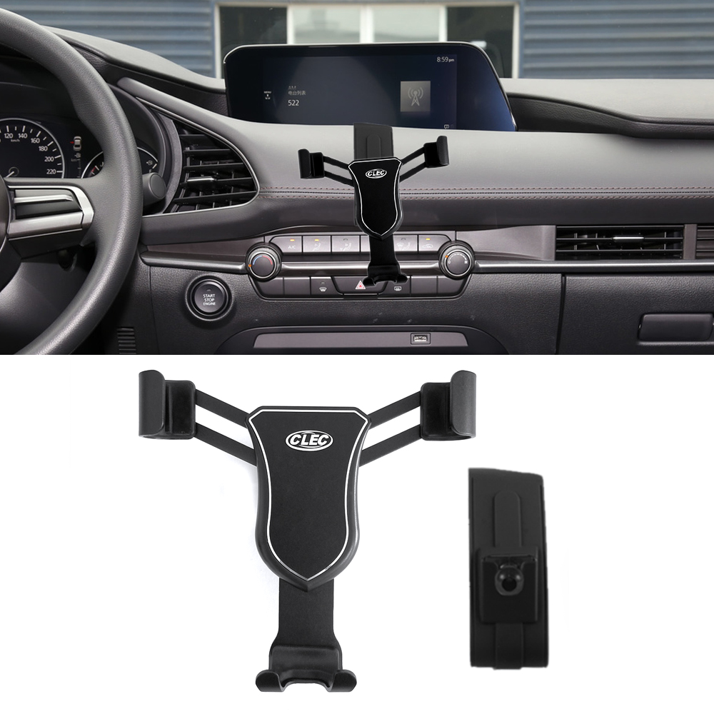 

For Mazda Axela/Mazda3 2020-2021 Auto Car Smart Cell Hand Phone Holder Air Vent Cradle Mount Stand Accessory for Iphone Samsung