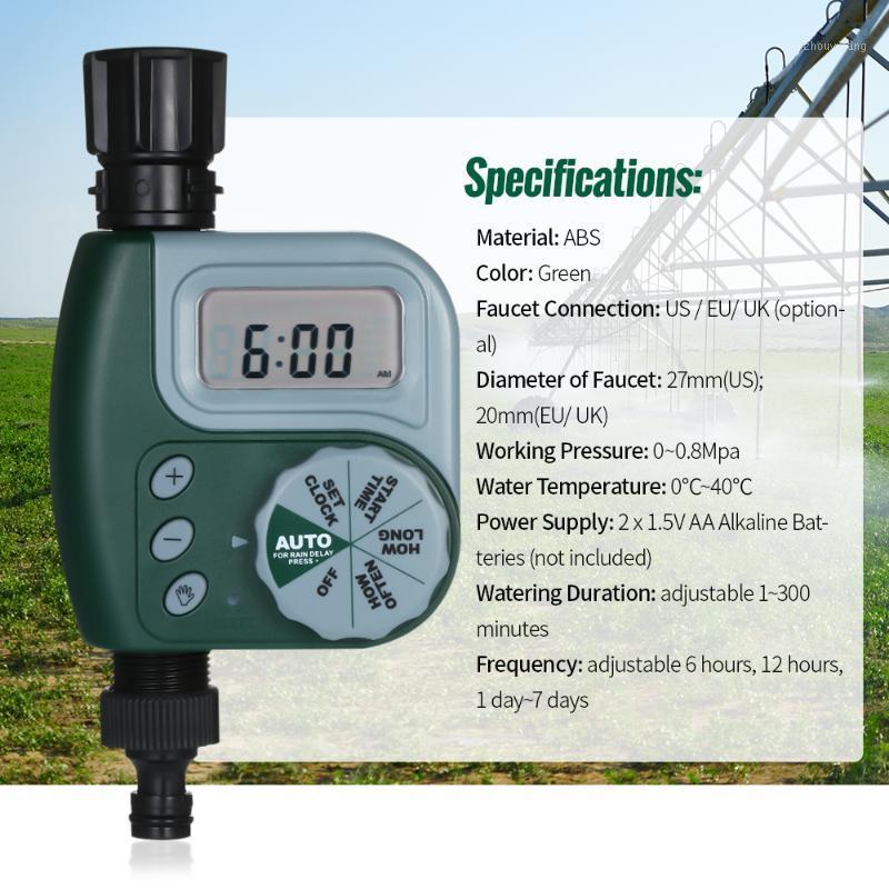 

Garden Watering Timer Irrigation Controller Plastic Programmable Automatic Electronic Home Hose Faucet Autoplay Self-watering Equipments
