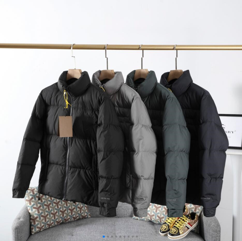 High Quality!21ss Autumn/Winter New Stand-Up Down Bread Down Jacket 90% White Duck Down 4 Colors M~3XL