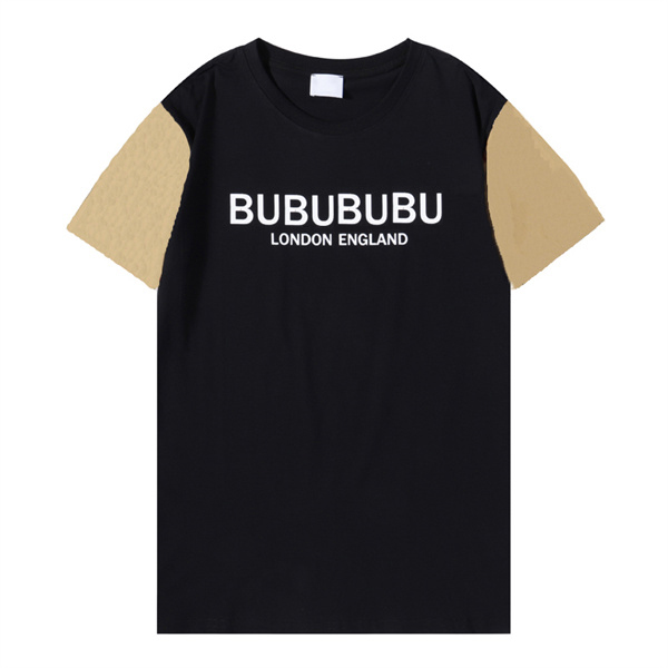 

Men's Letter Print T Shirt Black White Fashion Designer Summer High Quality Top Short Sleeve Size S-XXL