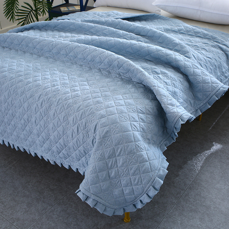 

Simple Modern Quilted Summer Quilt Bedspread Dual-Purpose Summer Multi-Function Air Conditioning Blanket