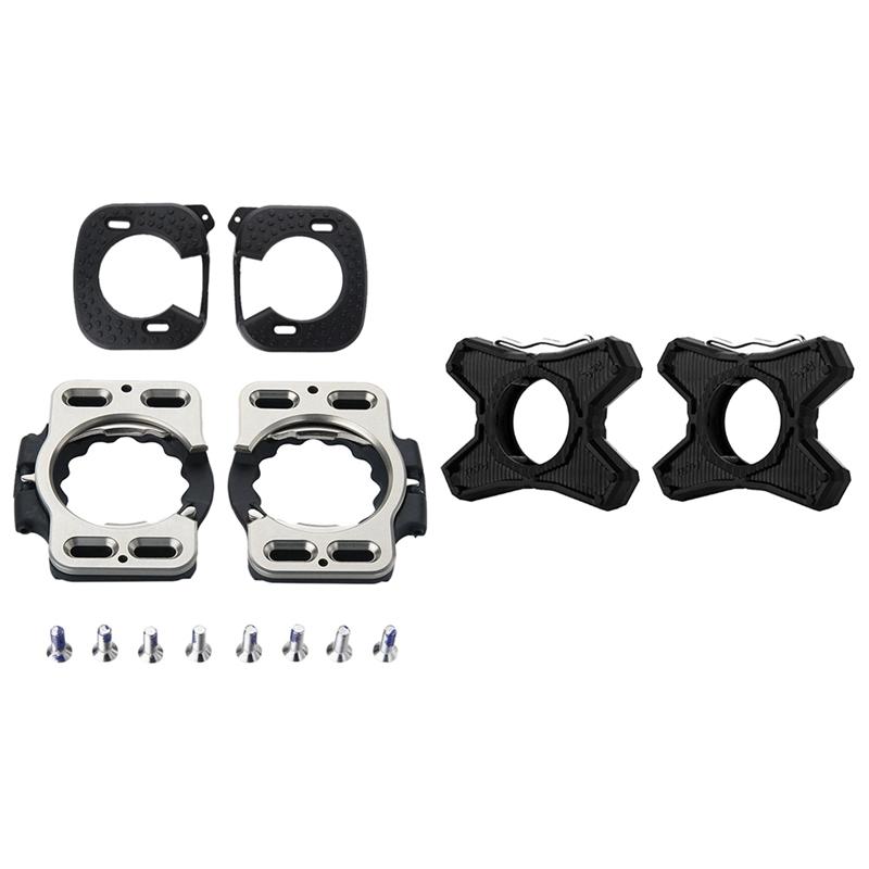 

Tools 1 Set Cleat Covers Road Bike Cleats Compatible Rd5 Speedplay Zero & Pair Bicycle Pedals Flat Support Converter