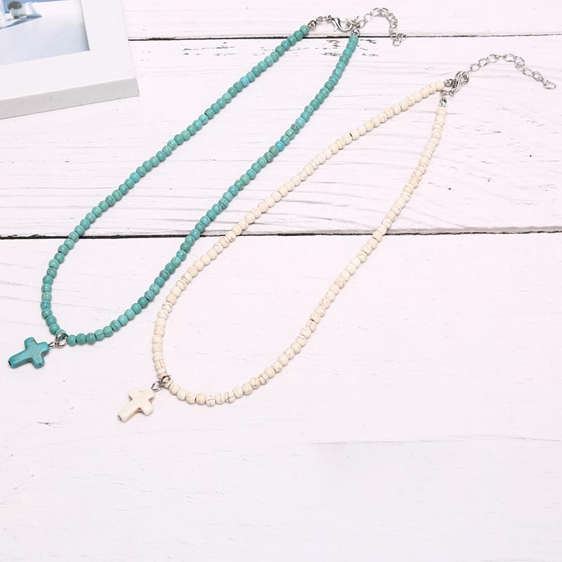 

Hot New Fashion Women Bohemia Cross Summer Beach Choker Necklace Jewelry Gift1