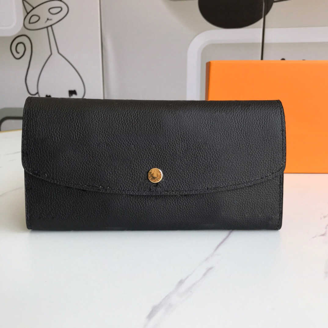 

Luxury Designer Bag High Quality luxurys designers wallet Purse Woman Fashion Clutch Monogrames Emilie long Card Holder With Box Dust handbag, No bag