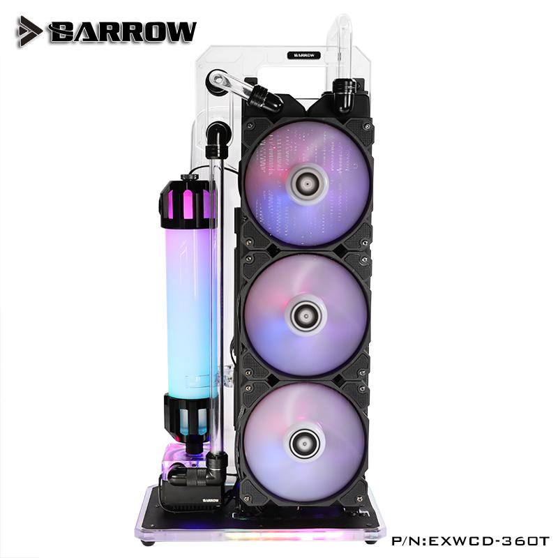 

Barrow External Water Cooling Dock For ITX Case ,Laptop Computer Modified ,Notebook Watercooler Accessory EXWCD-240/360