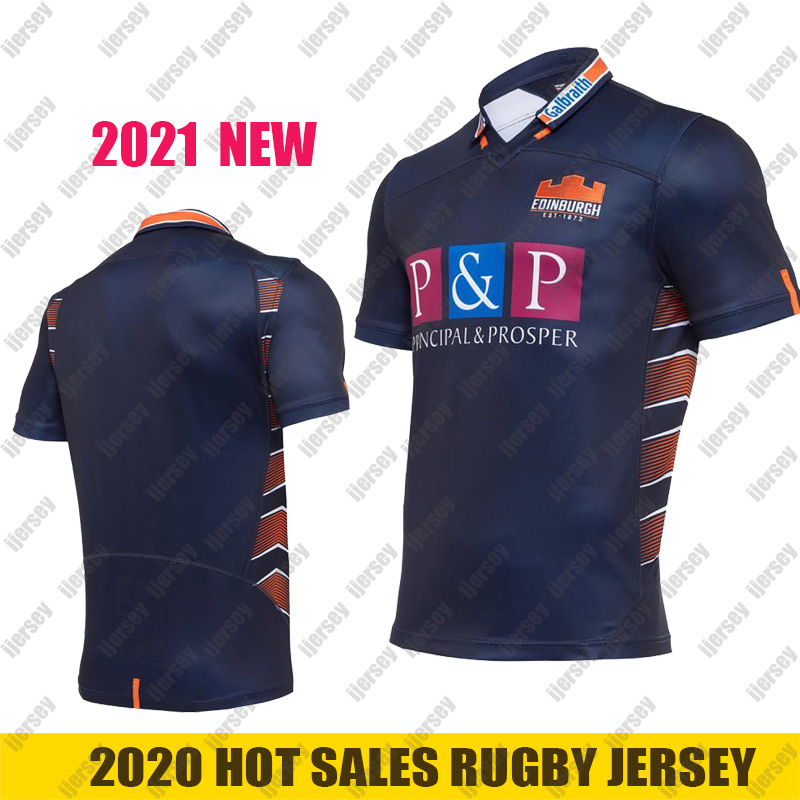 

Edinburgh Rugby Jersey 2021 International League jersey EDINBURGH home Rugby Jerseys national team size 5xl