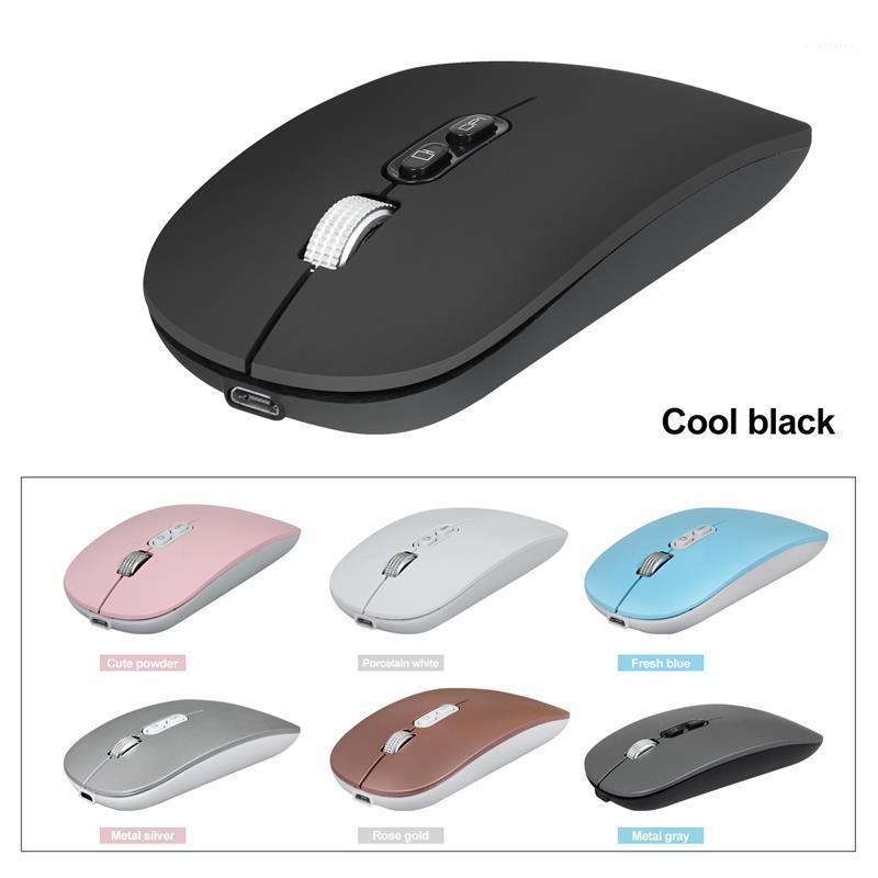

Wireless Mouse Computer Mouse Silent PC Rechargeable Ergonomic 2.4Ghz USB Optical Mice For Laptop PC1